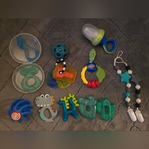 Assorted Baby Teethers New/Gently Used - Dishwasher Safe